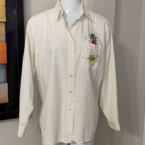 Looney Tunes Sylvester & Tweety Shirt Size Med